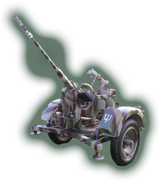 FLAK38 WW2 German AA Gun